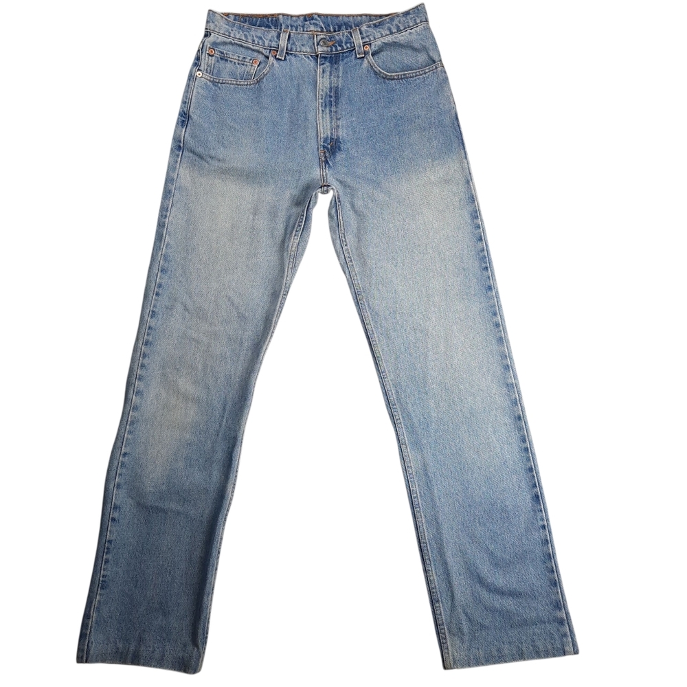 Levi's 505 VTG 90's Regular Fit Straight Leg Blue Jeans SZ 34x32